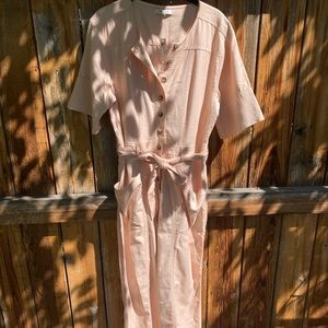 Madewell Blush Jumpsuit women’s 10